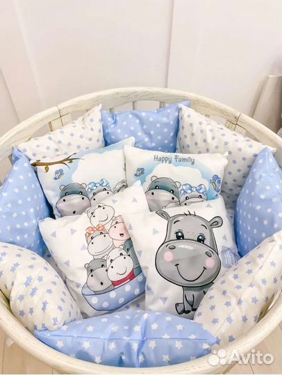 Подушки бортики