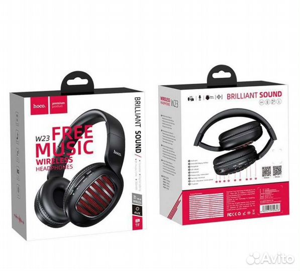 Беспроводные наушники Hoco W23