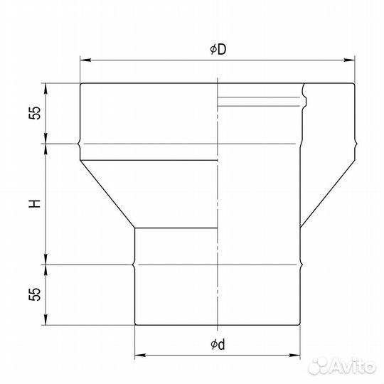 Старт-сэндвич ferrum (430/0,8мм + нерж.) Ф250х350
