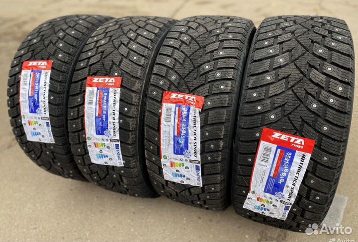 Zeta Antarctica Sport 315/35 R20 и 275/40 R20 110T