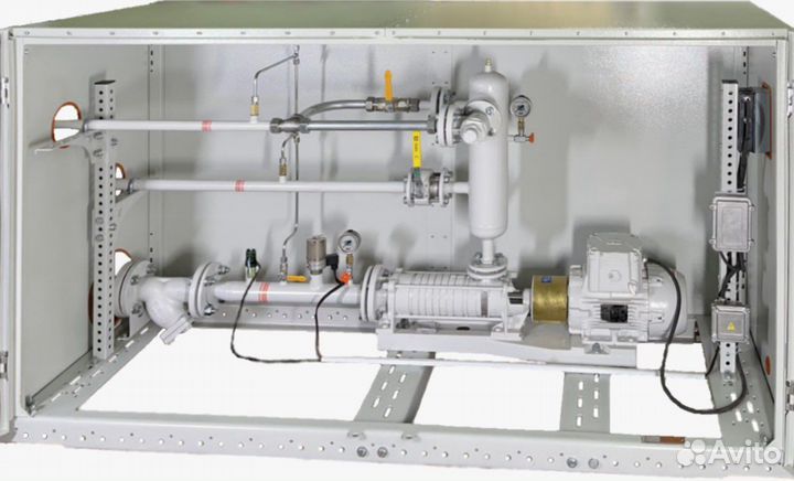 Аренда газгольдер и испарительная установка