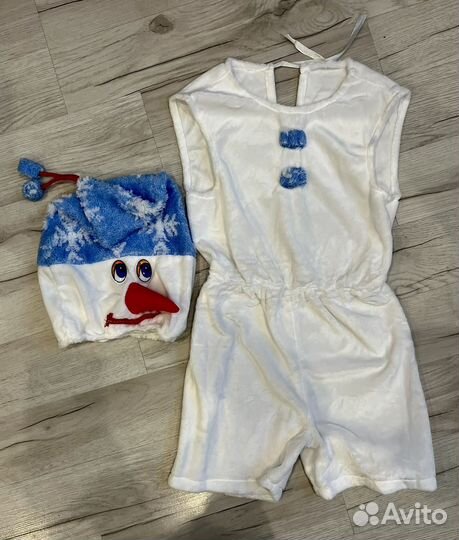 Карнавальный костюм: зайчик, мишка, гном, снеговик