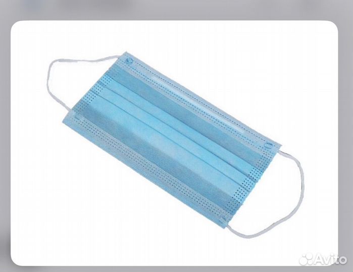 Маска одноразовая медицинская