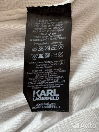 Лонгслив муж.Karl Lagerfeld