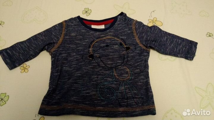 Пакет почти новых вещей р. 68, 3-6 месяцев