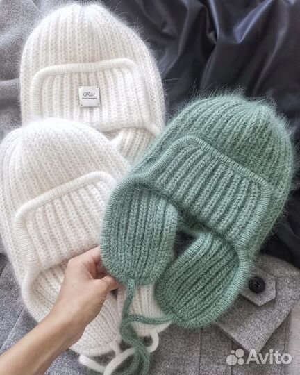 Шапка вязаная