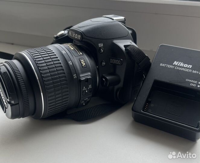 Фотоаппарат Nikon d3100 с объективом 18-55mm(8)