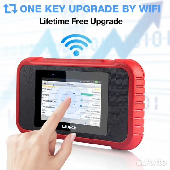 Launch X431 CRP123E V2.0 автосканер мультимарочный