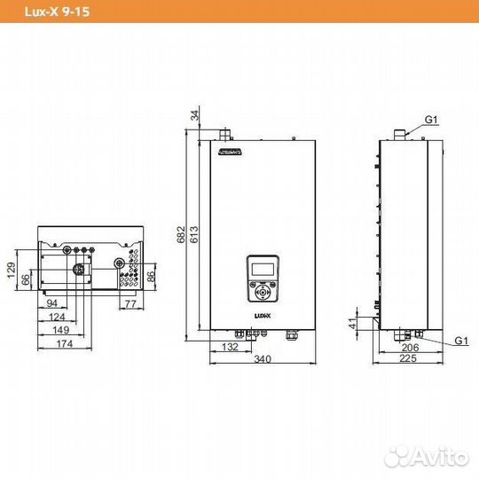 Электрокотел Zota LUX-X 12