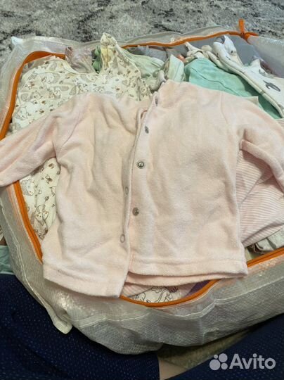 Огромный пакет детских вещей