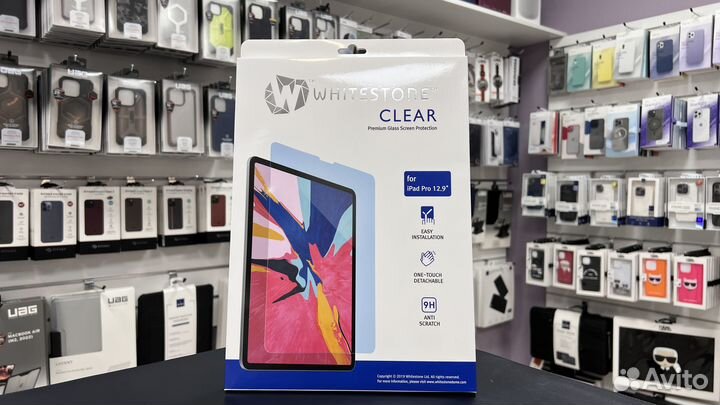 Стекло Whitestone Clear glass для iPad Pro 12.9