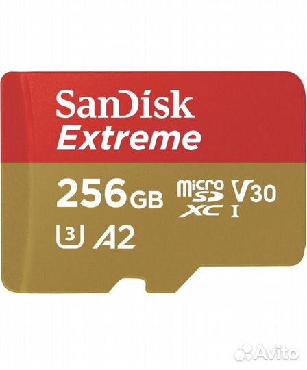 Карта памяти MicroSD SanDisk Extreme 256gb