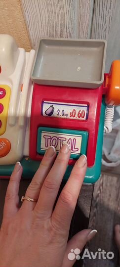 Посуда детская игрушки касса