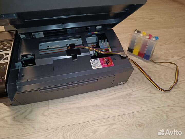 Принтер Epson Stylus TX400 с снпч