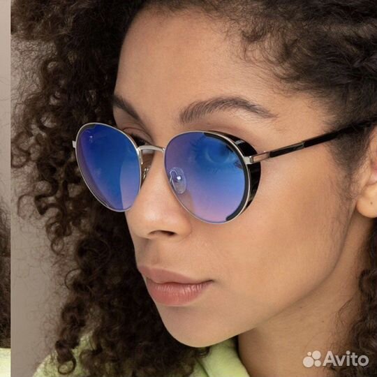 Солнцезащитные очки dior, очки синии