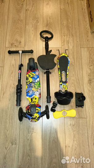 Самокат трехколесный 5 в 1
