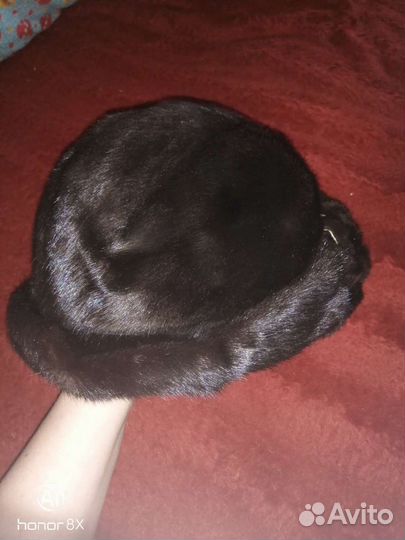 Шапка норковая женская новая