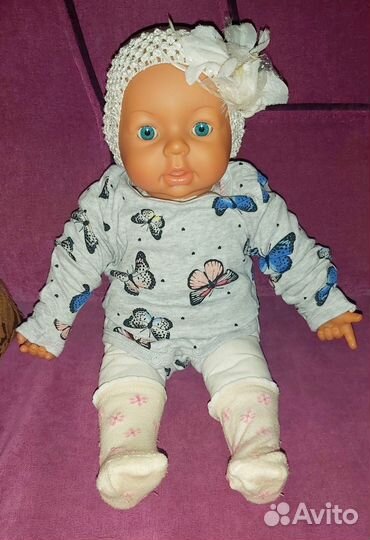 Пупс 46см+одежда+аксессуары