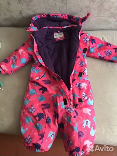 Комбинезон зимний для девочки
