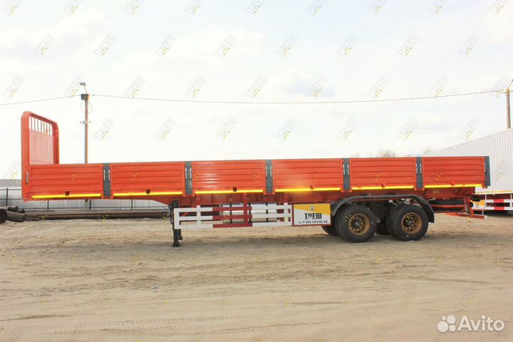 Полуприцеп бортовой AMUR LYR9500JSR, 2023