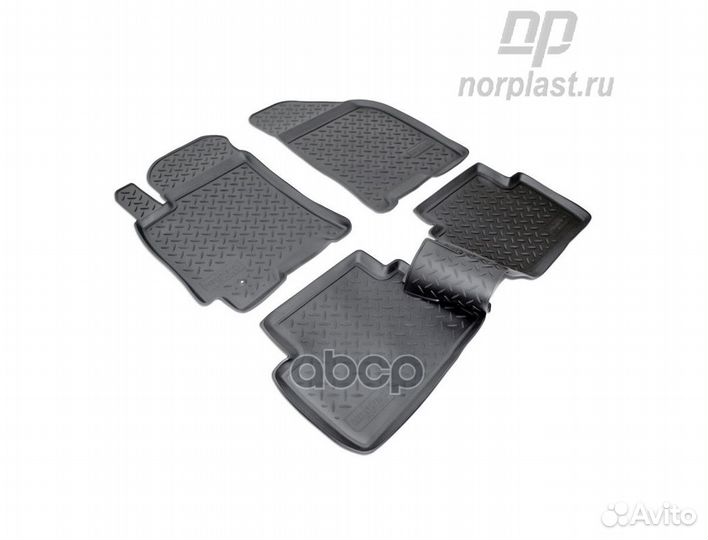 Коврики салона полиуретан nplpo1222 norplast