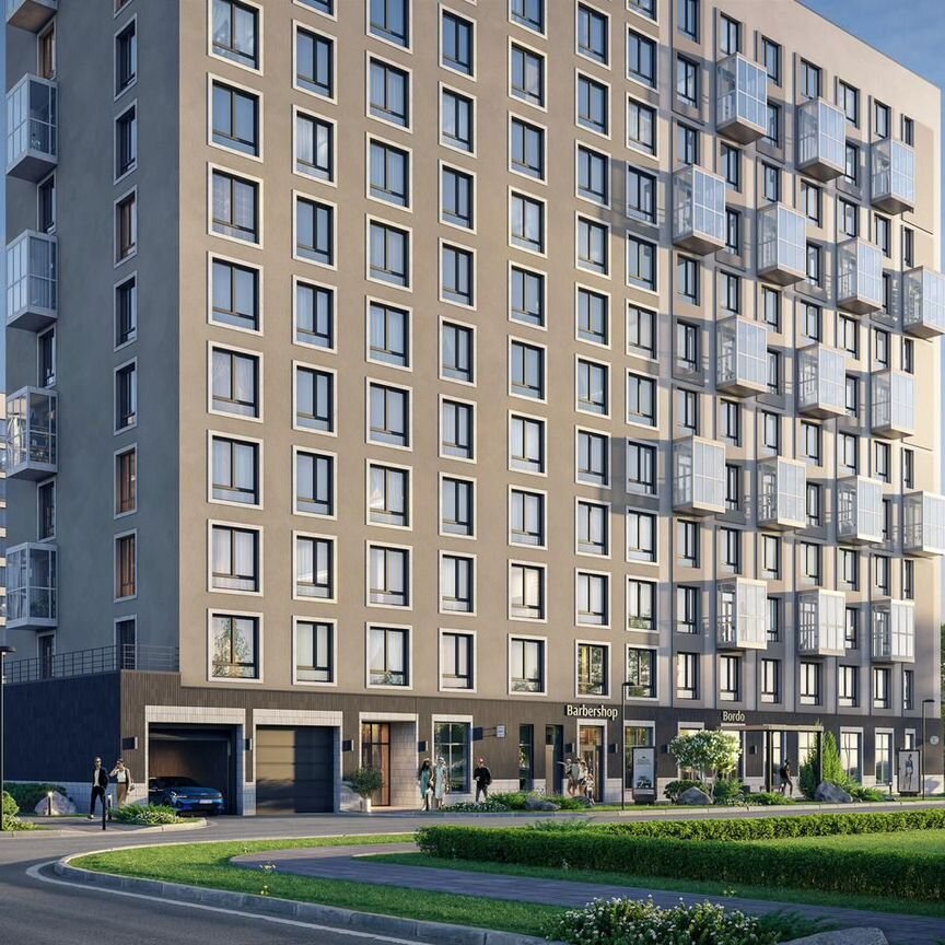 2-к. квартира, 61,9 м², 10/12 эт.