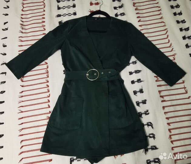 Комбинезон замша