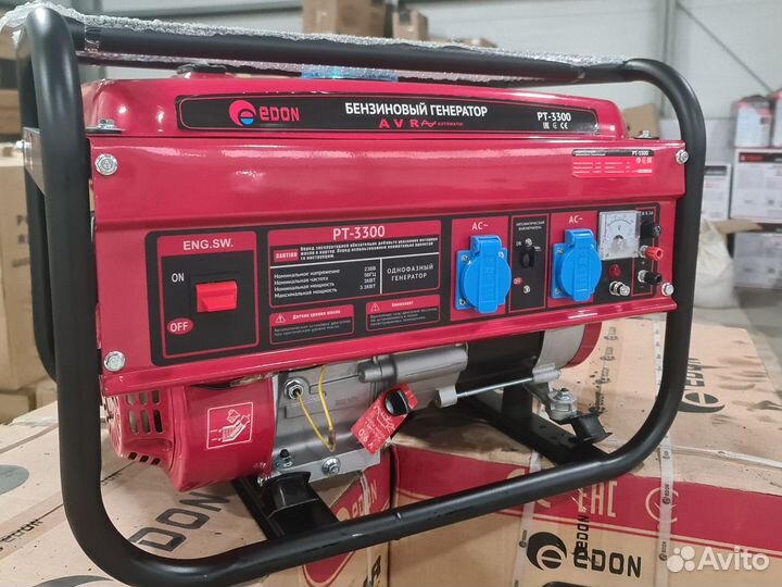 Бензиновый генератор Edon PT3300 3.0 кВт