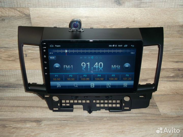 Магнитола Mitsubishi Lancer X Android с камерой