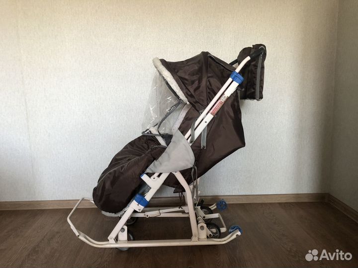 Детские санки коляска