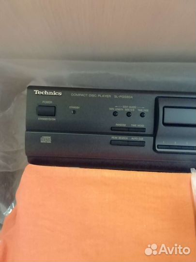 Cd проигрыватель technics Sl pg580A