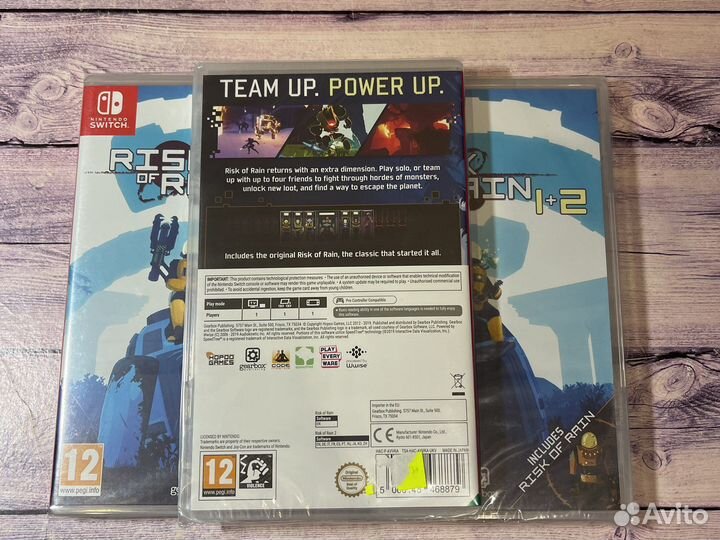 Risk of rain 1+2 nintendo switch