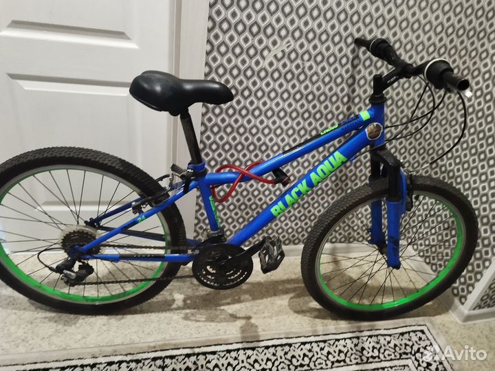 Велосипед black aqua