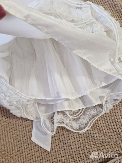 Платье снежинки 110