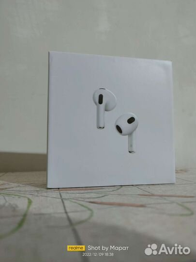 Airpods 3 + Чехол в подарок (Новые запечатанные)