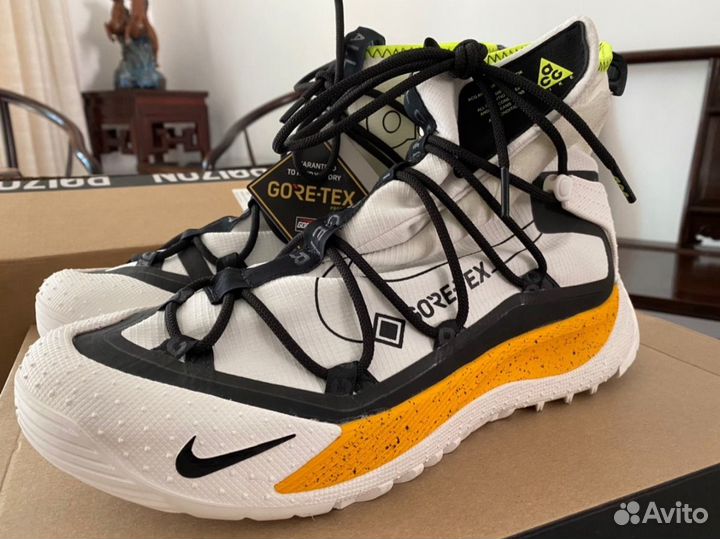 Nike ACG terra gore tex orange white(Оригинал)