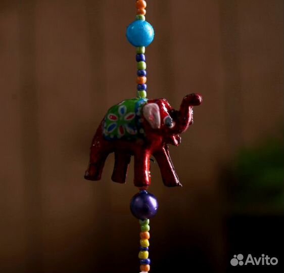 Интерьерная подвеска с колокольчиком 