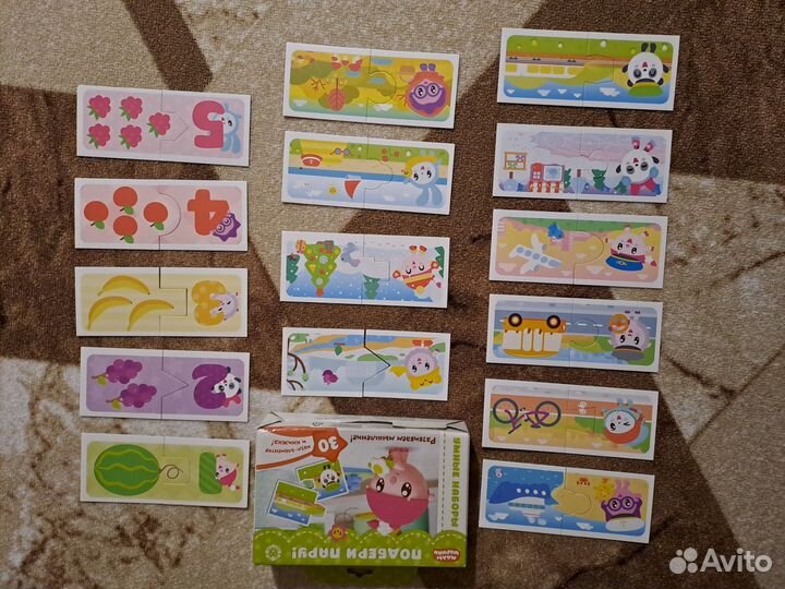 Развивающие настольные игры