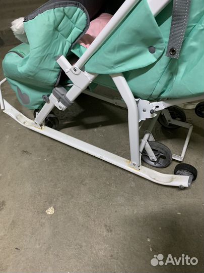 Коляска санки