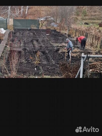 Уборка участка от снега,ручная копка,копка траншей