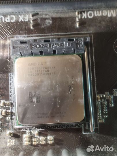 Amd fx 8320 + asus m5a97 r2.0 + озу 4x4 1600