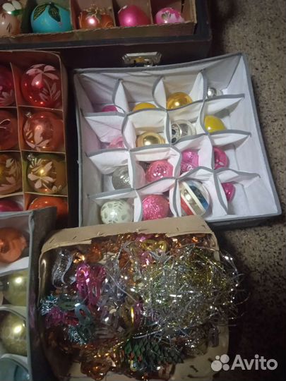 Ёлочные игрушки СССР