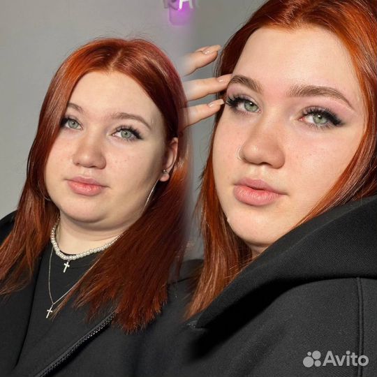 Коррекция и окрашивание бровей