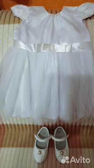 Нарядное платье для девочки 86р