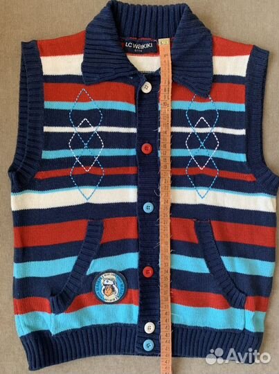 Жилетка для мальчика 6/116, новая