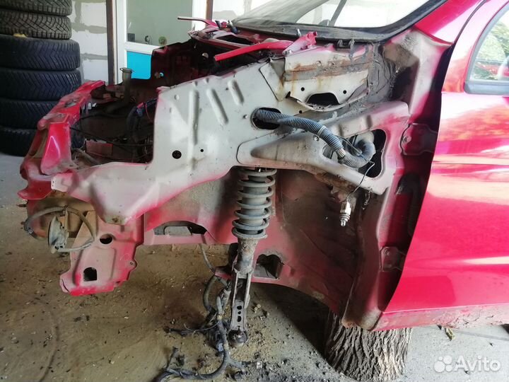 Лонжерон передний левый Дэу Матиз