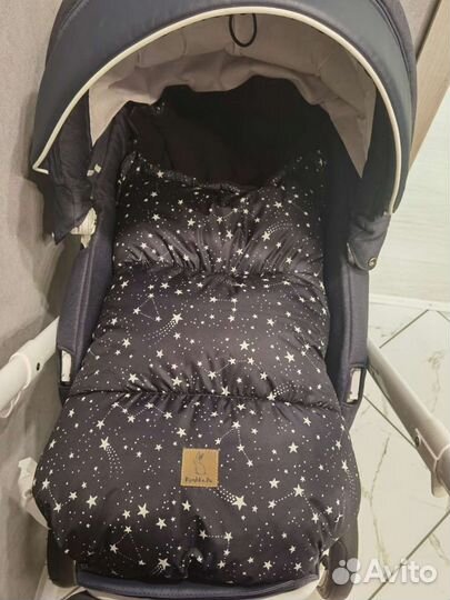 Зимний конверт в коляску