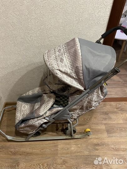 Коляска санки