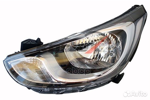 Фара L hyundai Solaris 12- KHL8009STD kortex