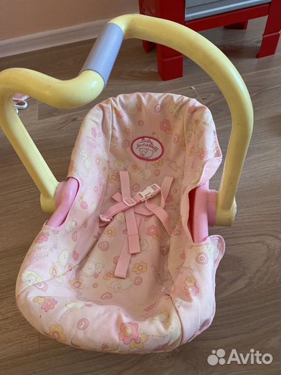 Люлька переноска для кукол baby бон